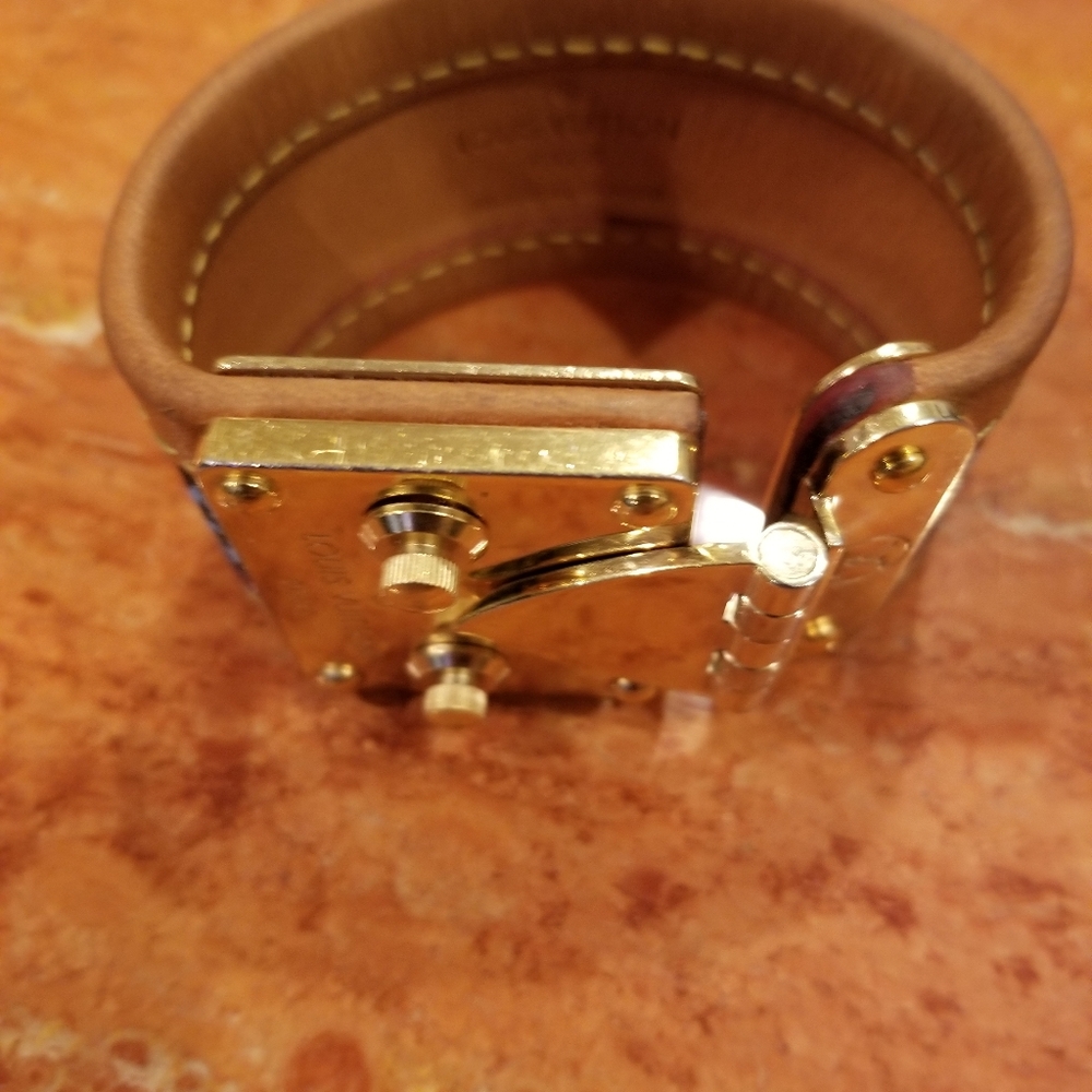 AUTHENTIC LOUIS VUITTON BRASSERIE Cerule Bracelet - Picture 16 of 16